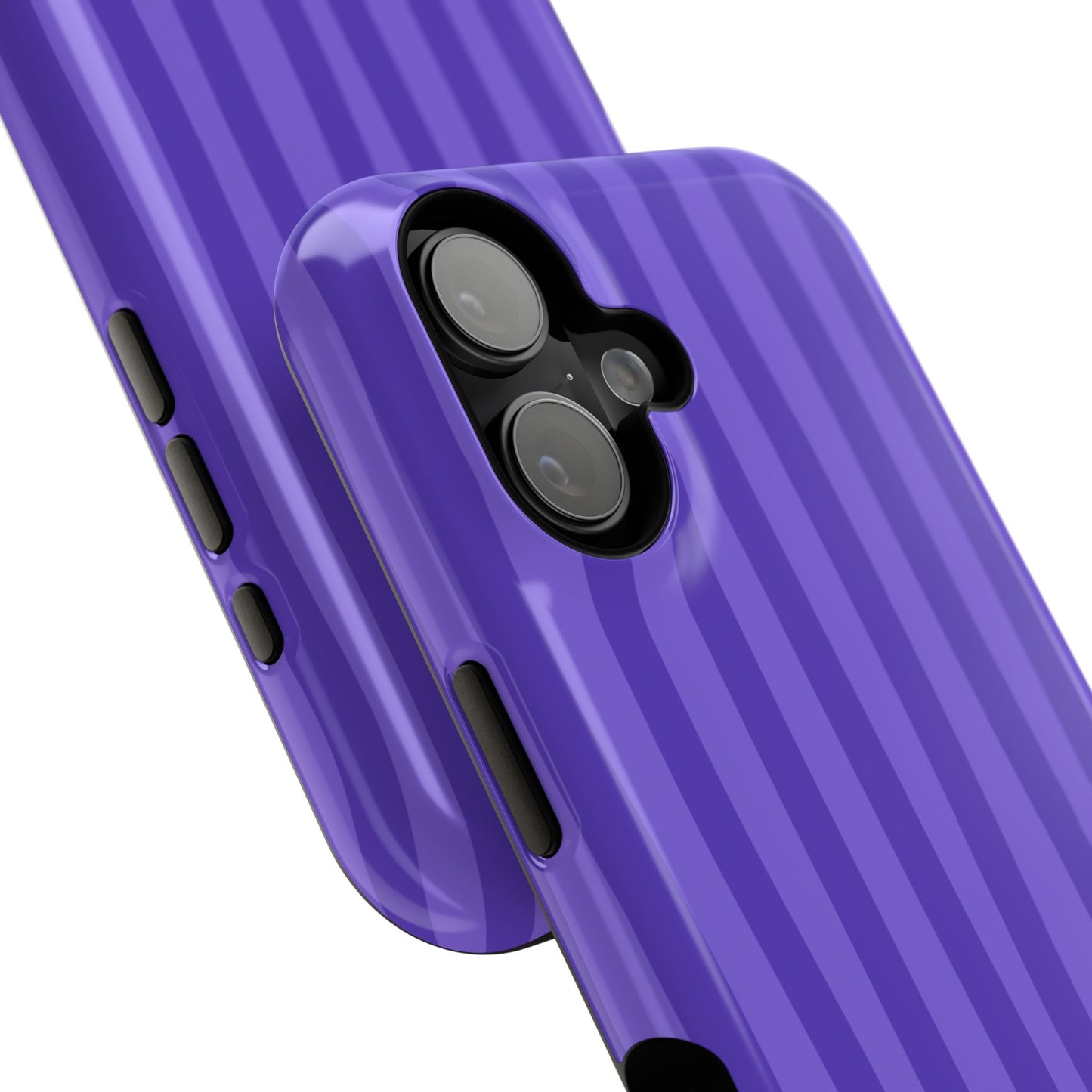 Dark Purple Stripes Phone Case