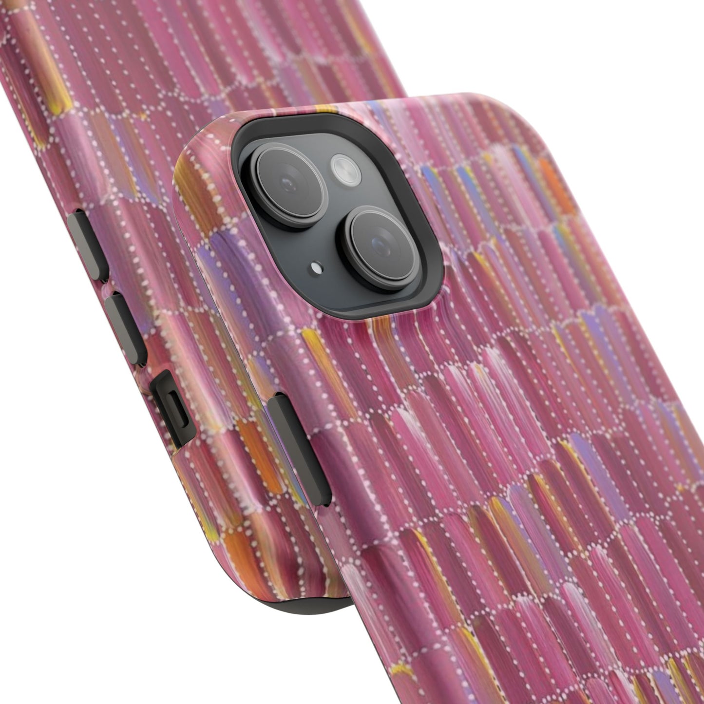 Pink Brushstroke Phone Case