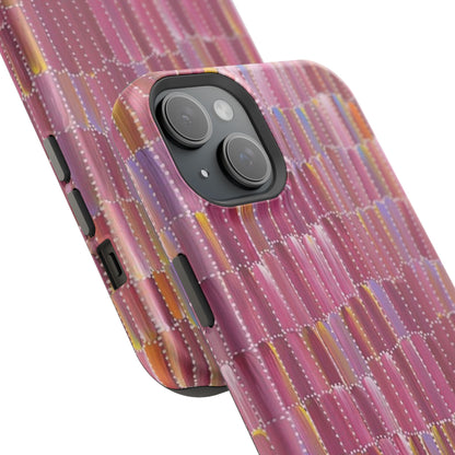 Pink Brushstroke Phone Case