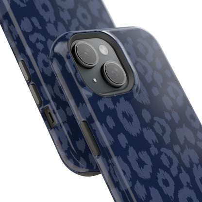 Navy Leopard  Phone Case