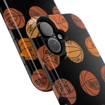 Black Basketball Phone Case