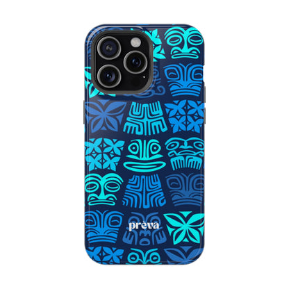 Blue Tiki Phone Case
