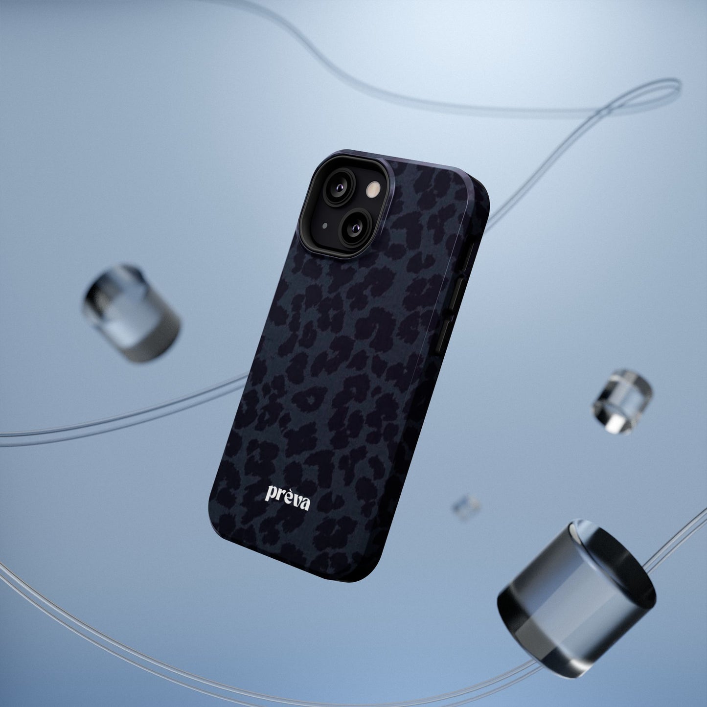Black Leopard Phone Case