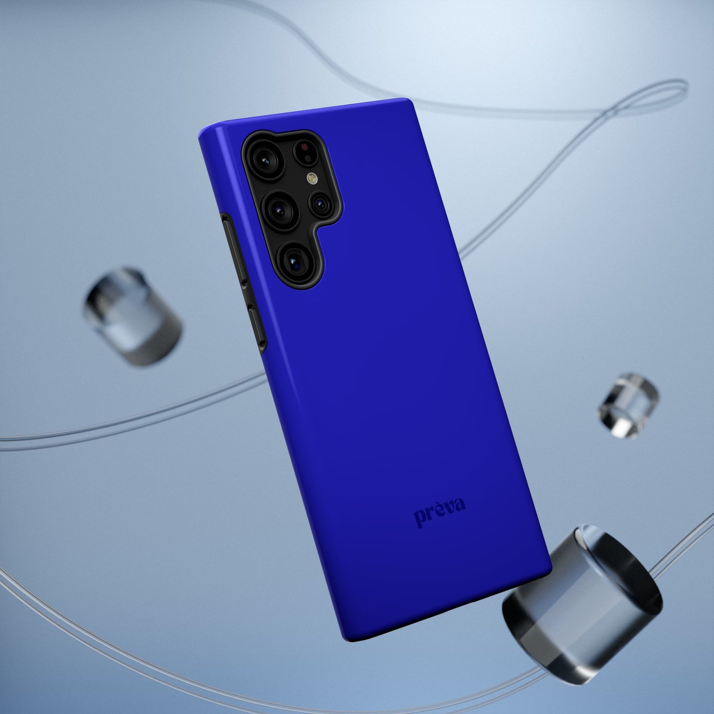 Neon Dark Blue Phone Case