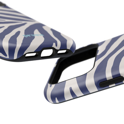 Blue Zebra Phone Case