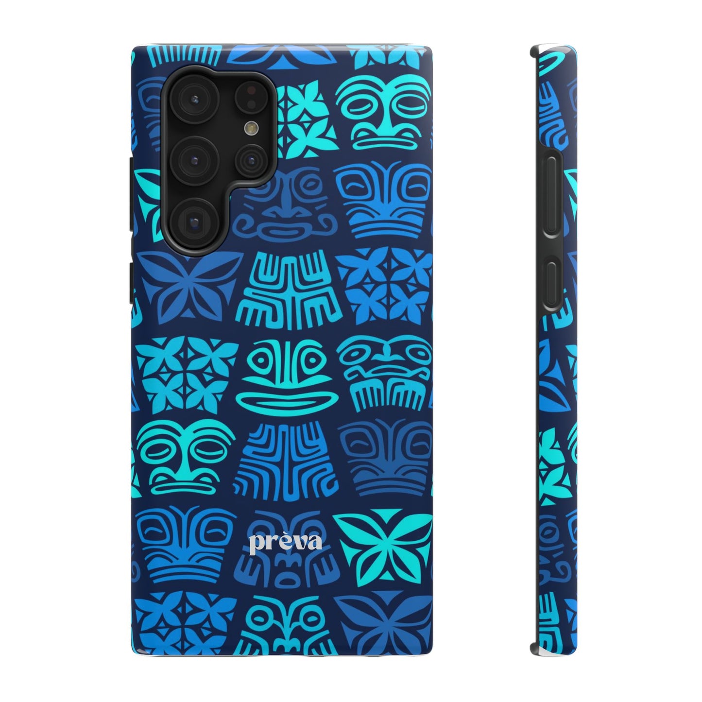Blue Tiki Phone Case