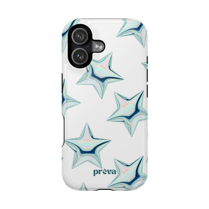 White Starburst Phone Case