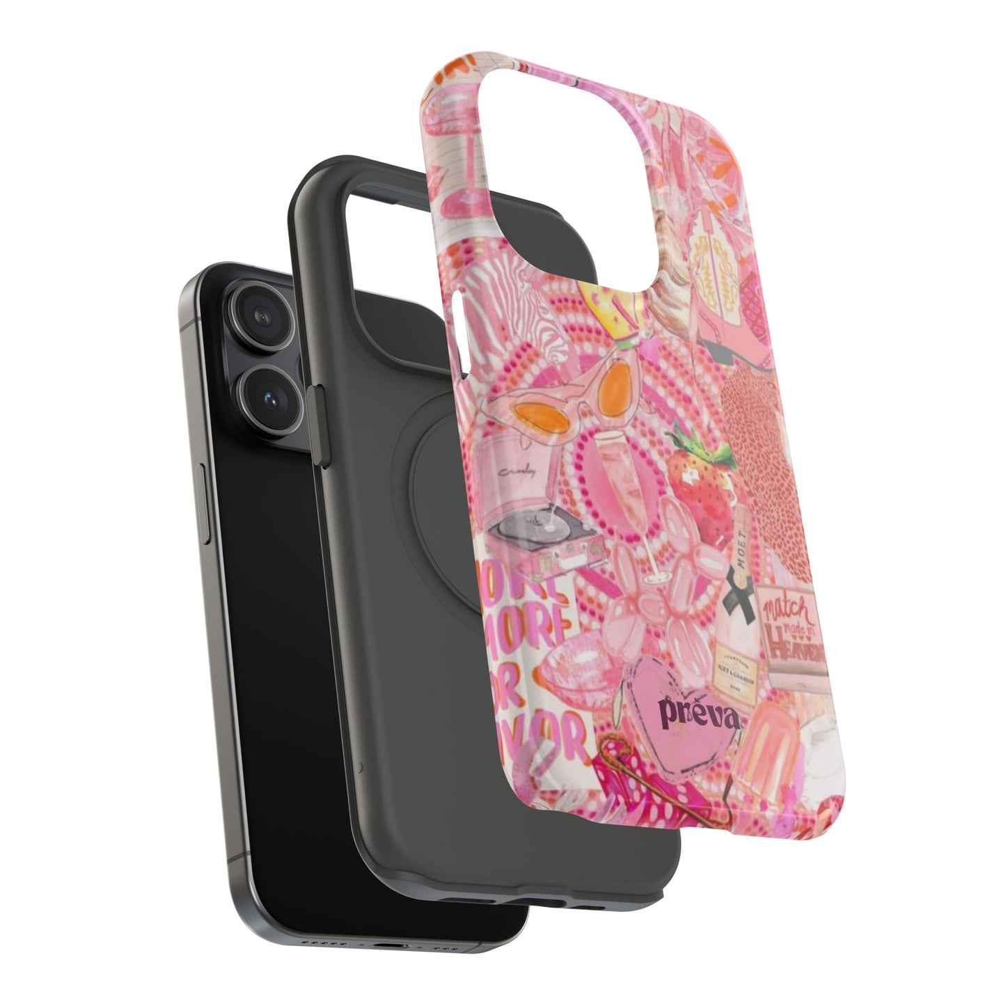 Pink Collage Phone Case