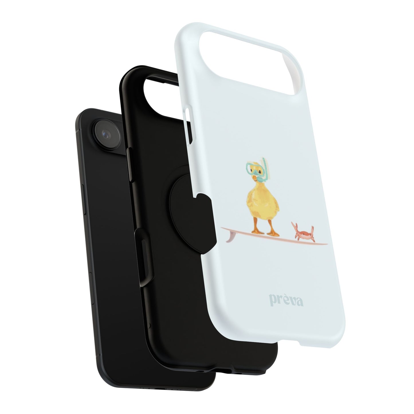 Scuba Duck Stripes Phone Case