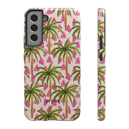 Pink & Palm Phone Case