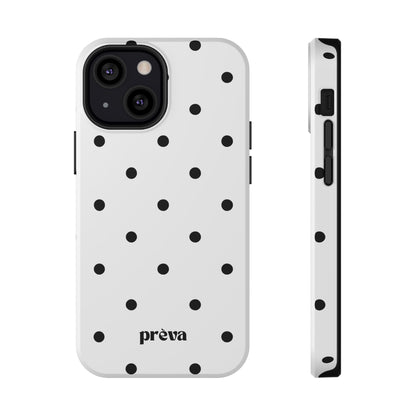 B&W polka dots Phone Case