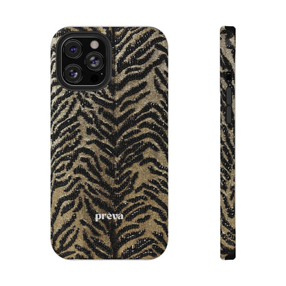 Phone Case — Impact‑Resistant Tiger Print Rug Texture