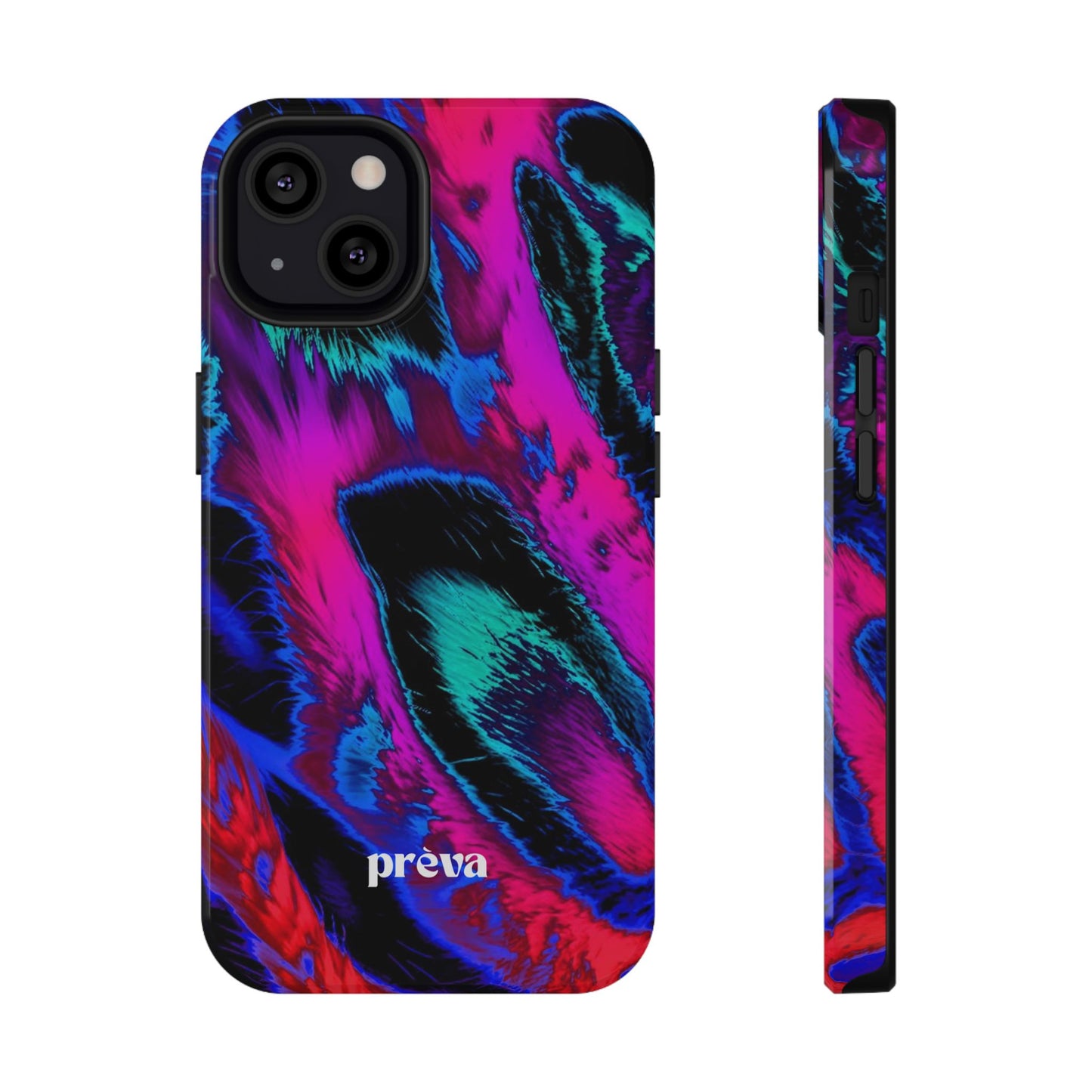 Neon Swirl Phone Case