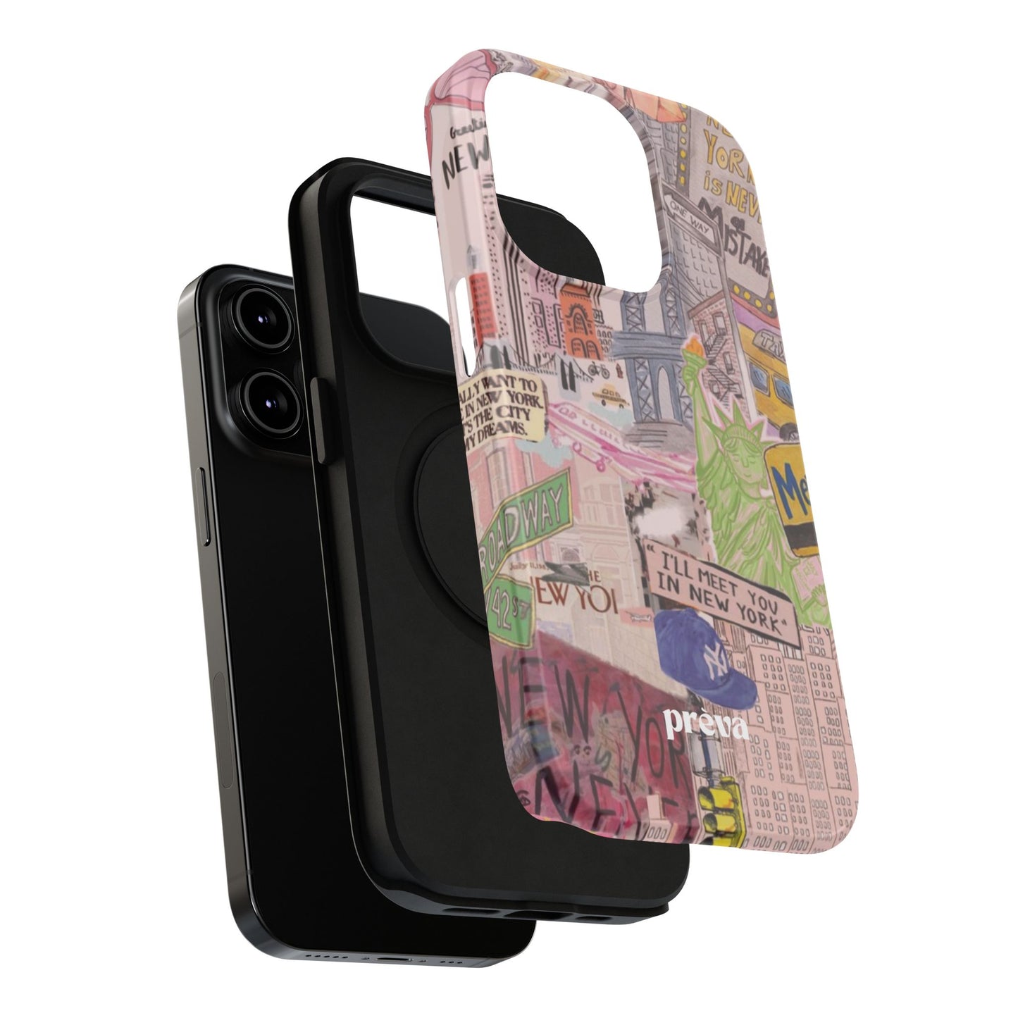 New York Collage Phone Case