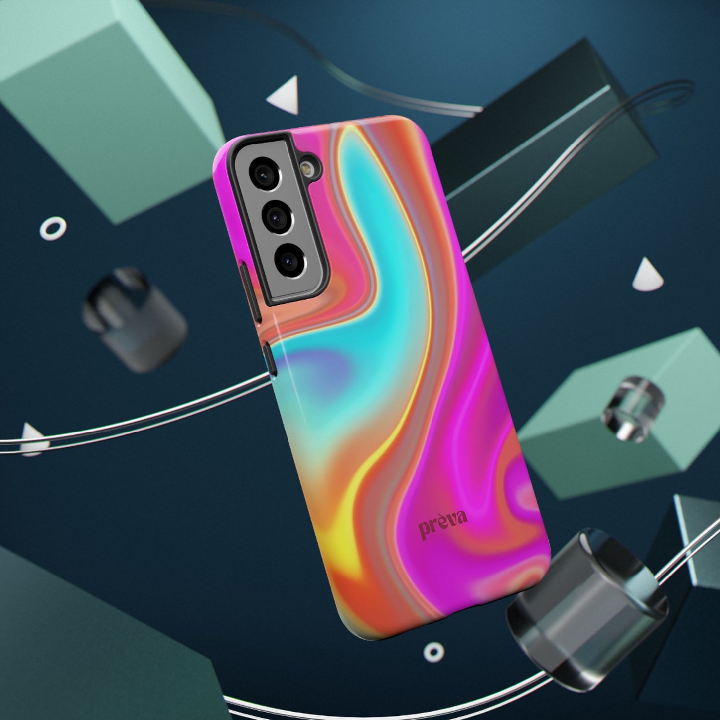 Iridescent Swirl Phone Case