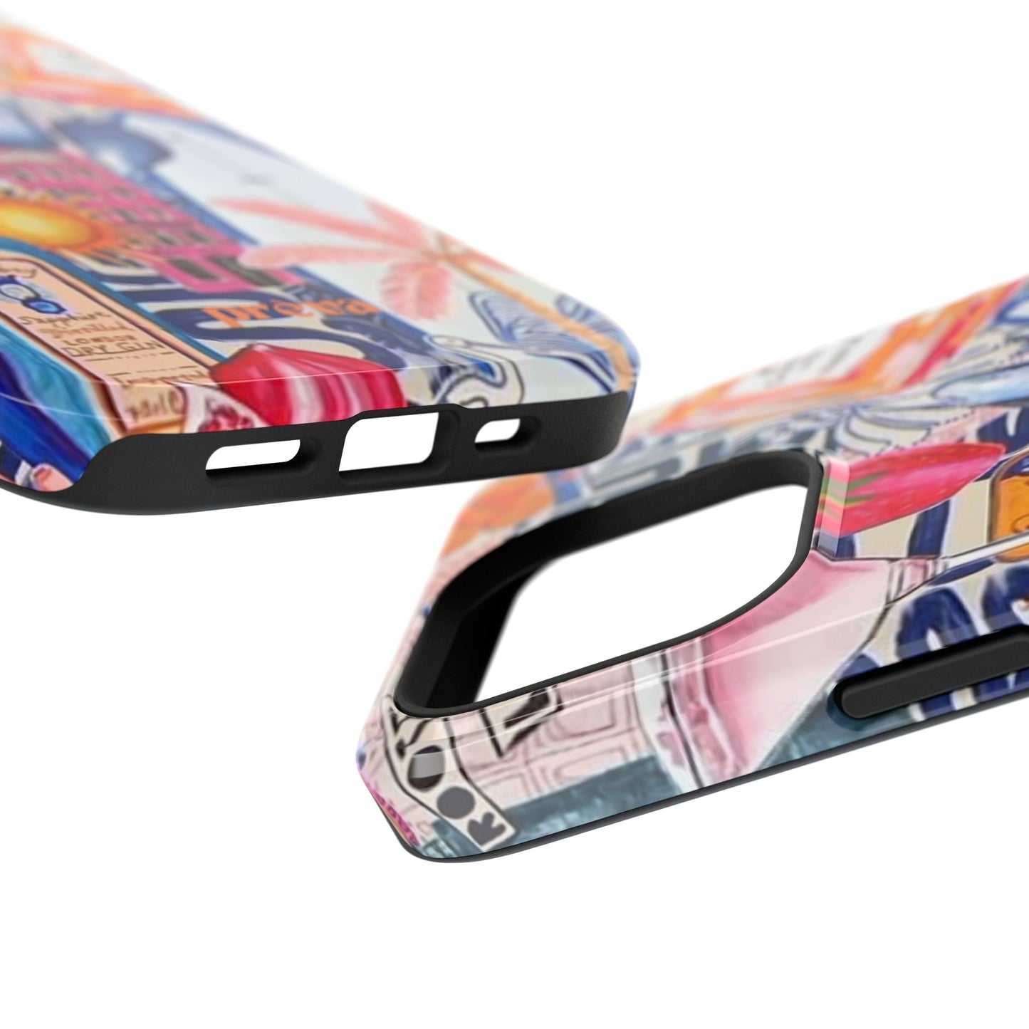 Tropical Beach Collage Phone Case