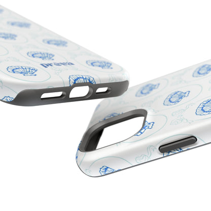 Fancy Teal Shell Phone Case