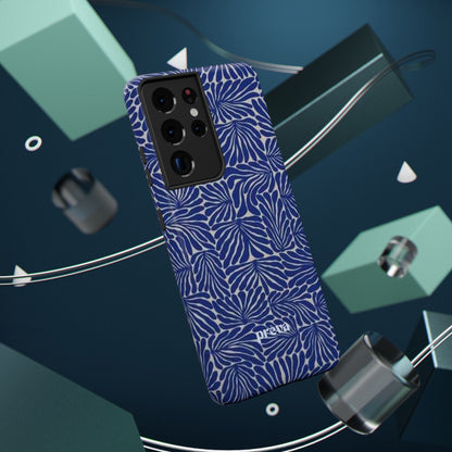 Blue Abstract Greek Phone Case