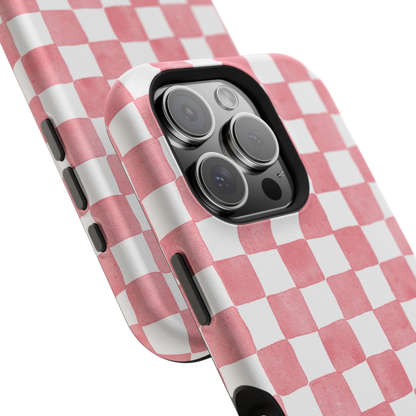 Pink Checkers Phone Case