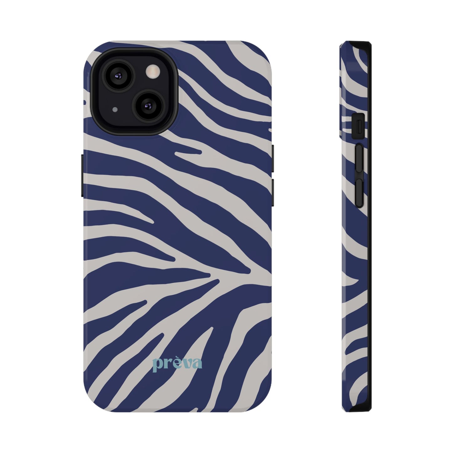 Blue Zebra Phone Case