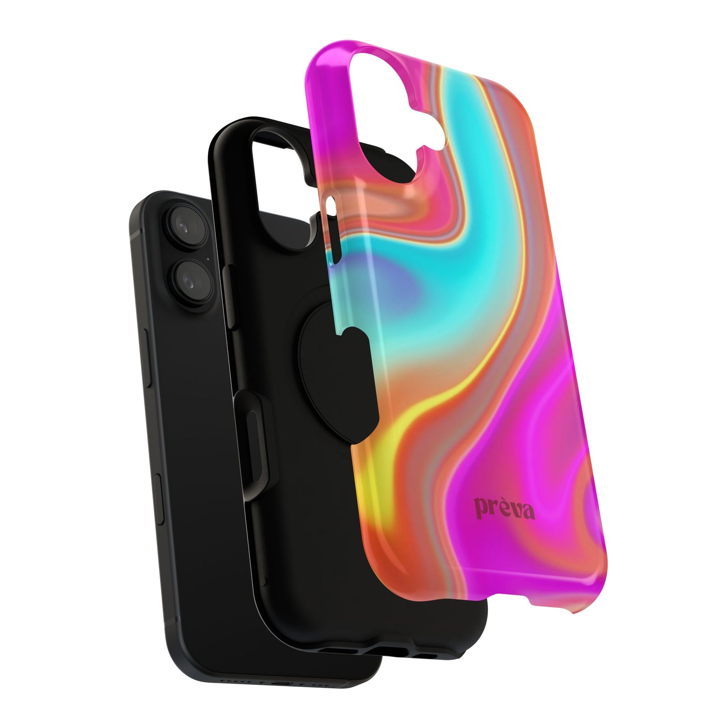 Iridescent Swirl Phone Case