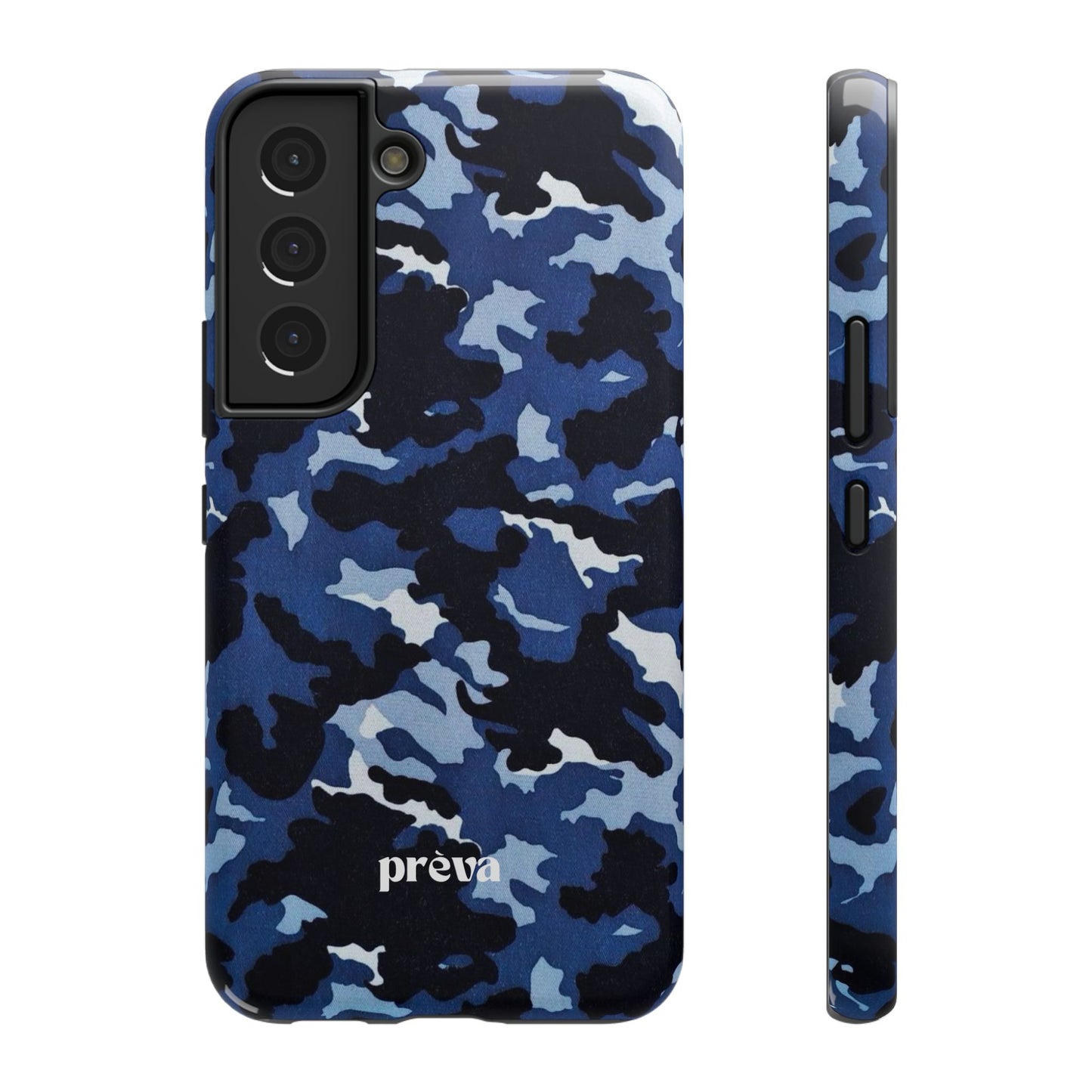 Blue Camo Phone Case