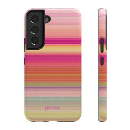 Pastel Stripe Rays Phone Case