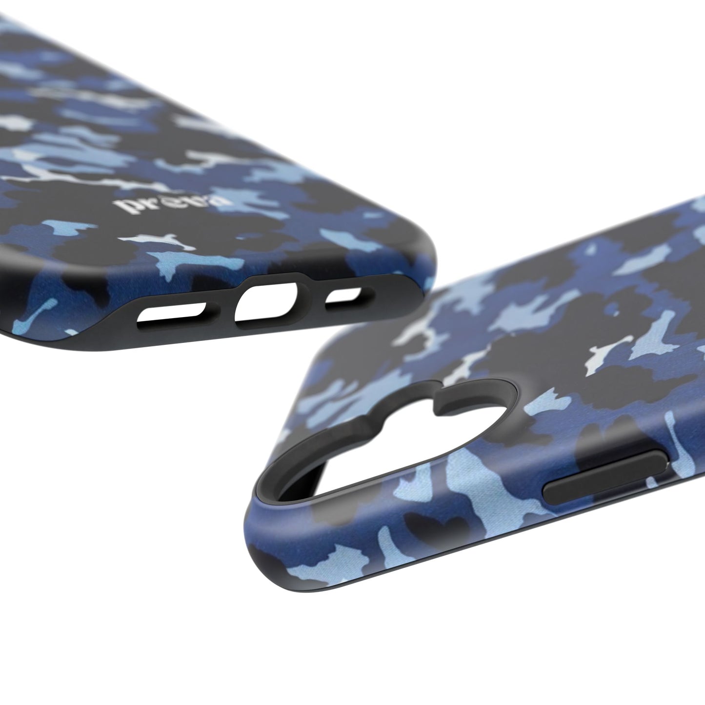 Blue Camo Phone Case