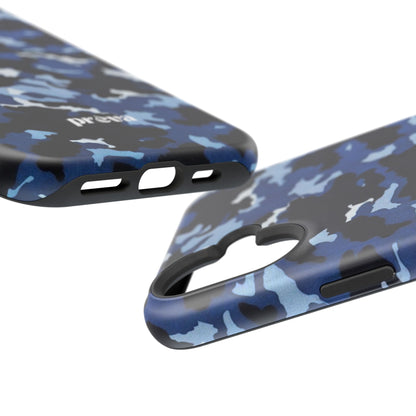 Blue Camo Phone Case
