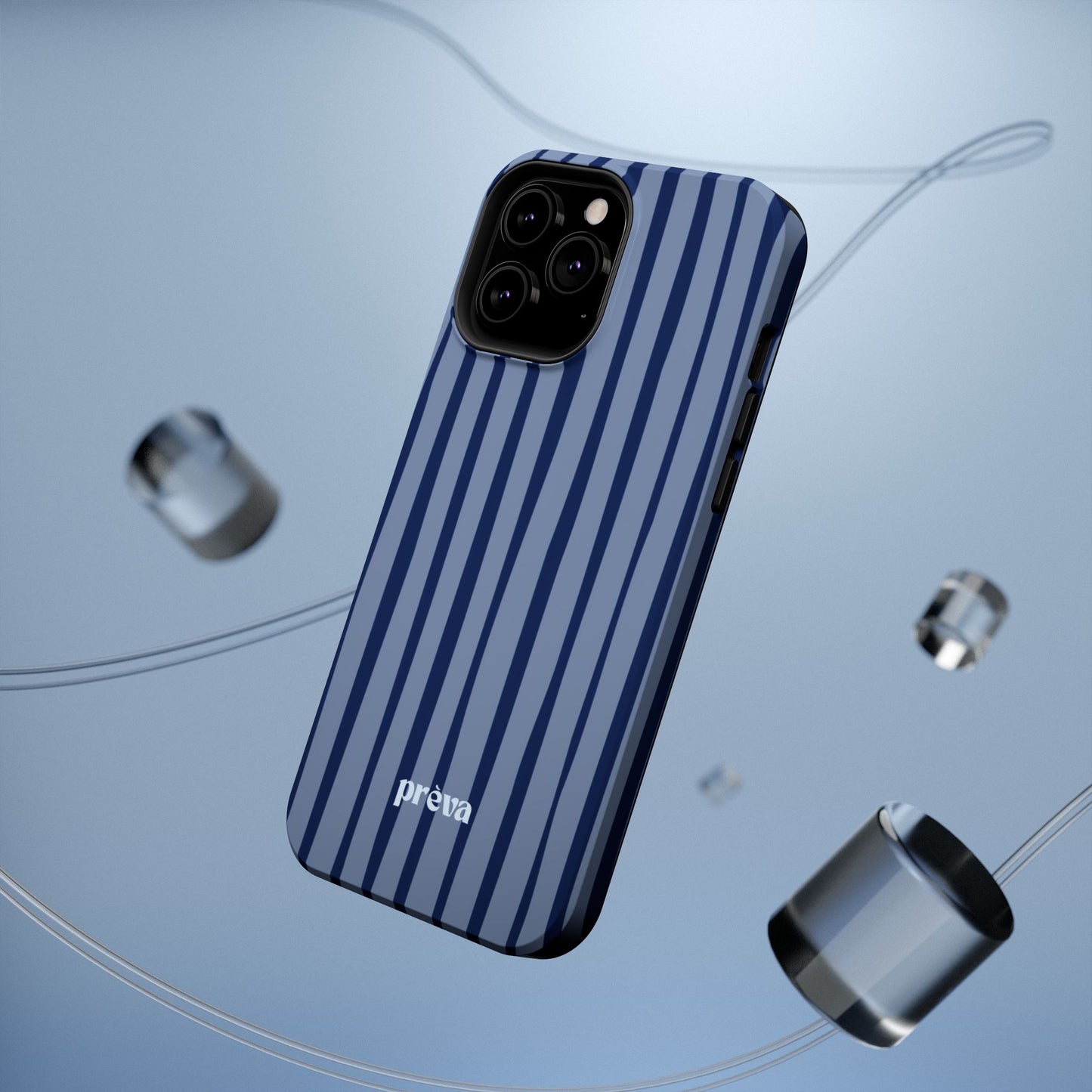Navy Stripe Phone Case