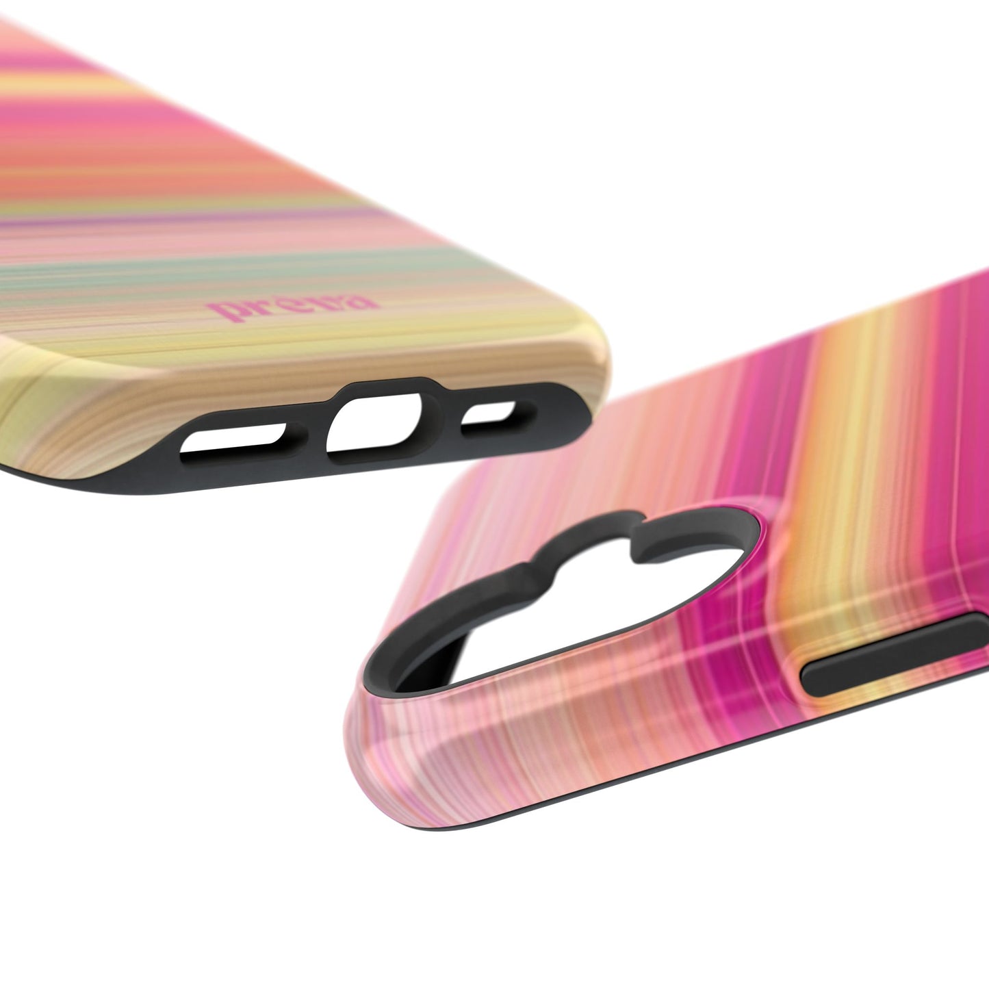 Pastel Stripe Rays Phone Case