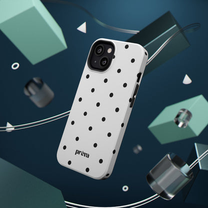 B&W polka dots Phone Case