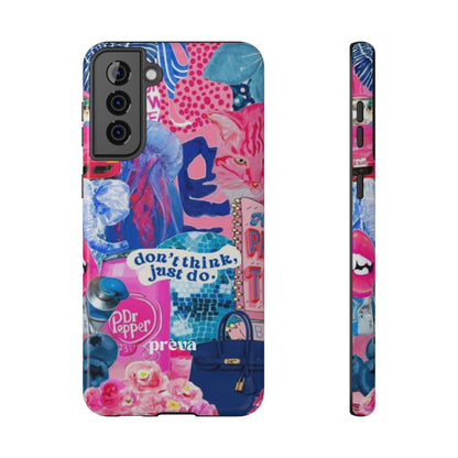 Vibrant Galaxy Collage Phone Case