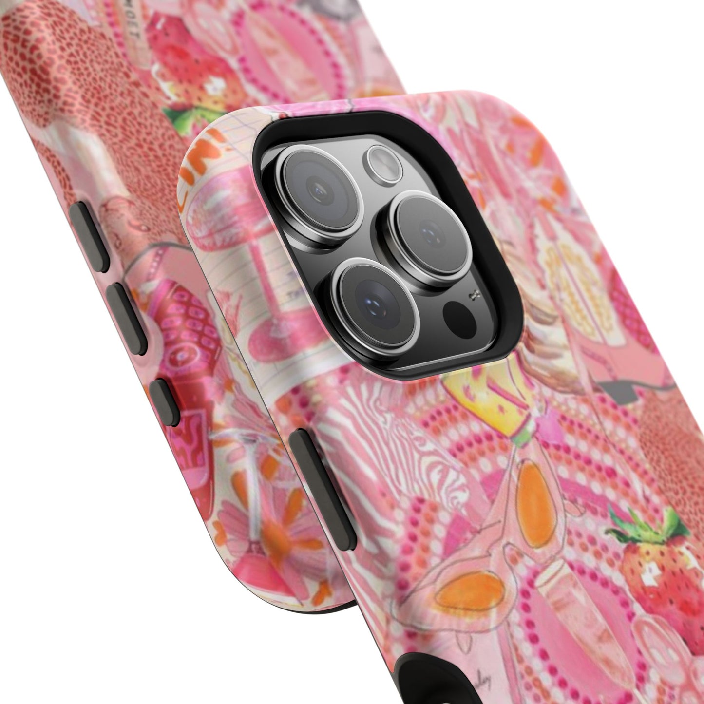 Pink Collage Phone Case