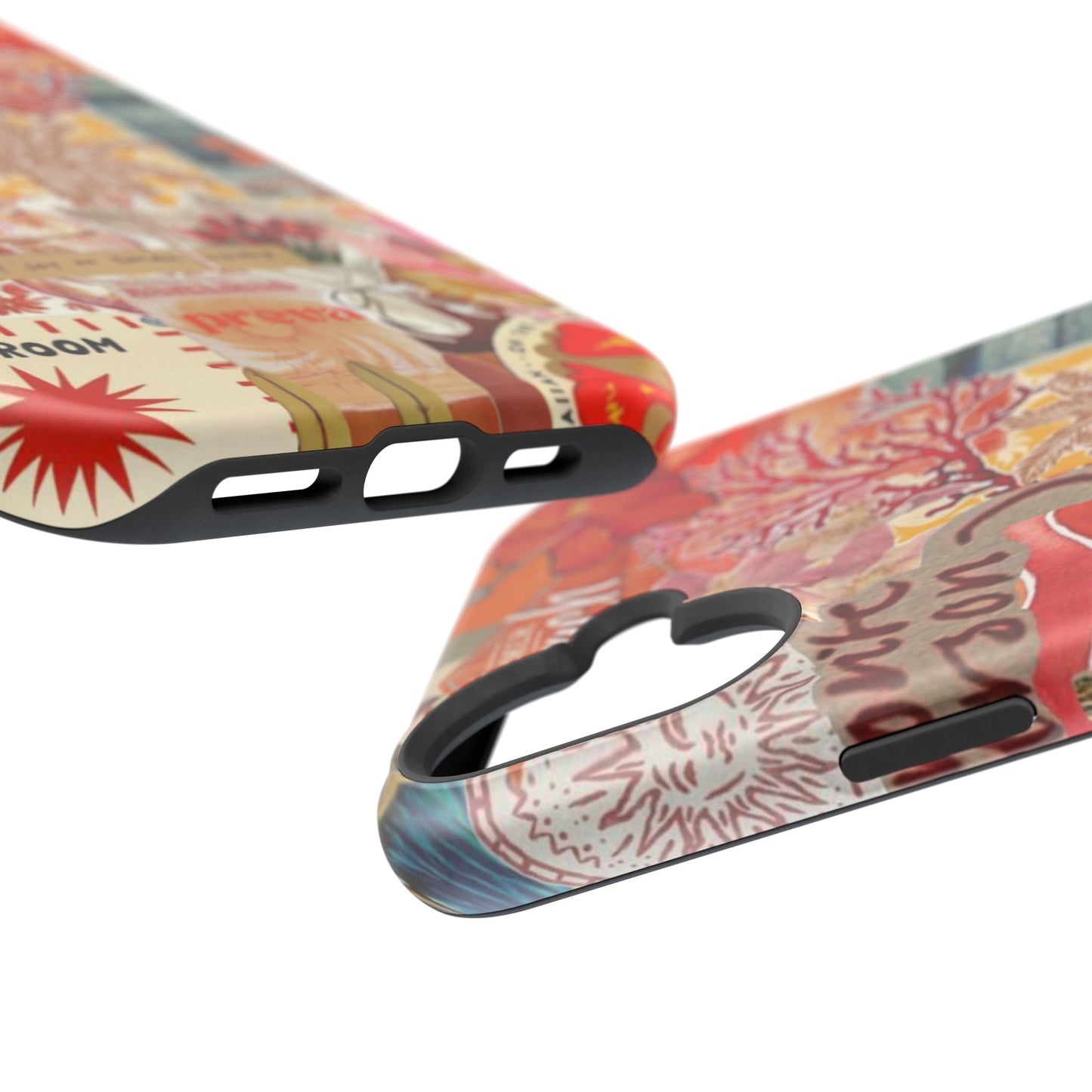 Vintage Floral Collage Phone Case