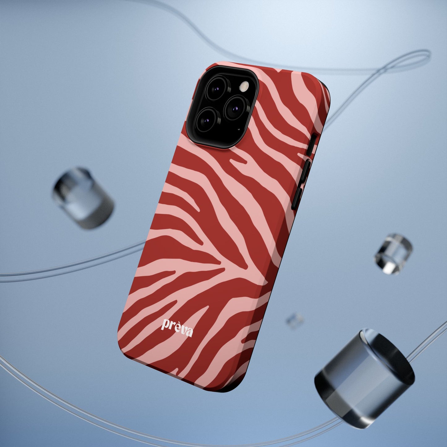 Red Zebra Phone Case