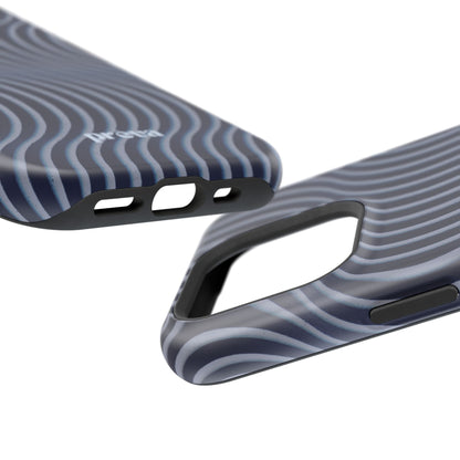 Wavy Navy Phone Case