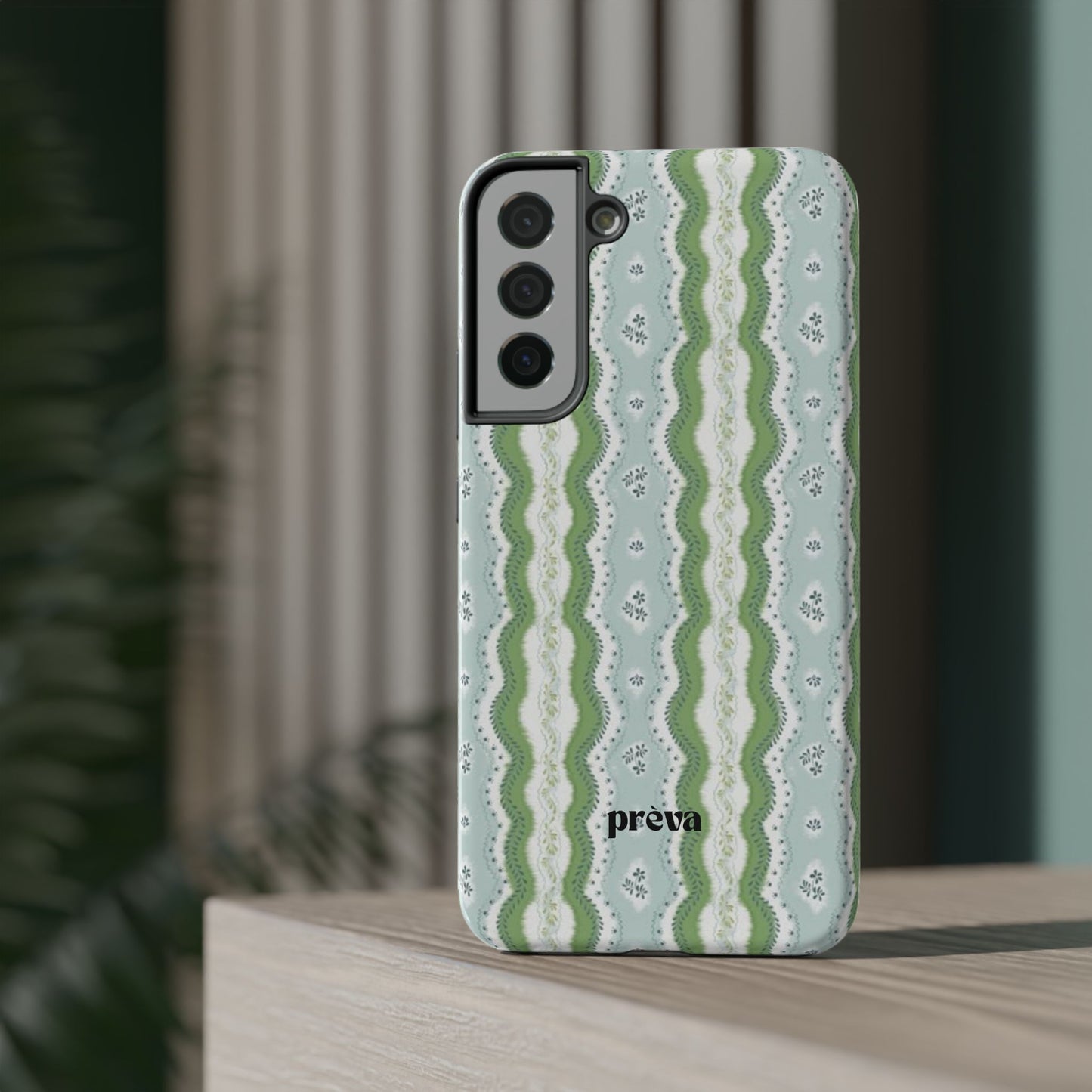 Green Waves Phone Case