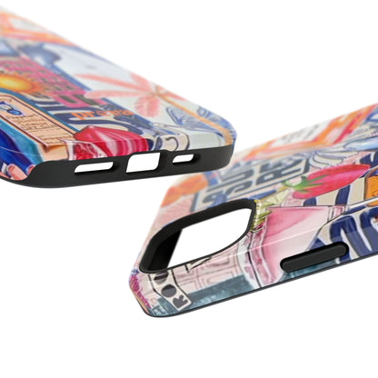 Tropical Beach Collage Phone Case