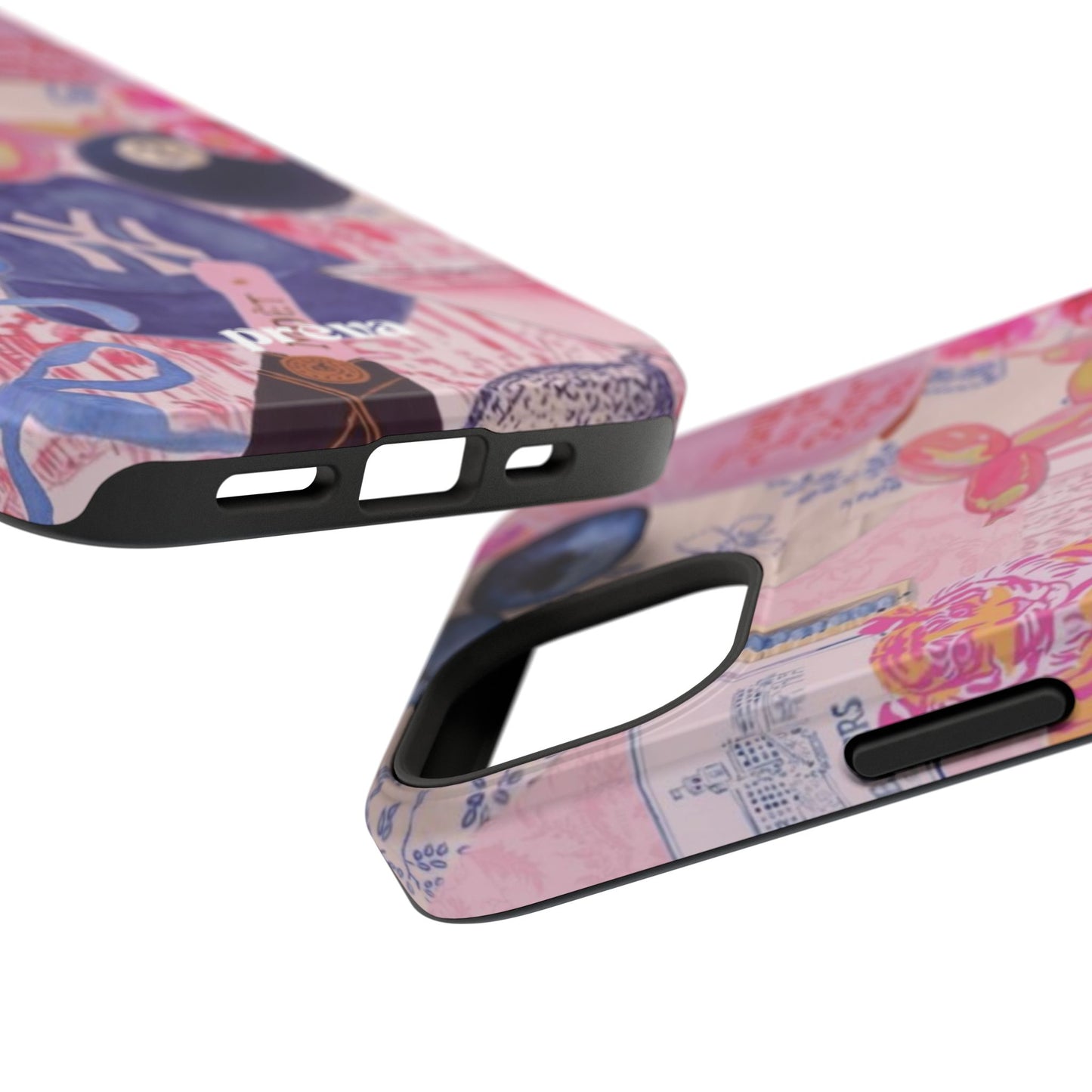 Retro 8 Ball Collage Phone Case