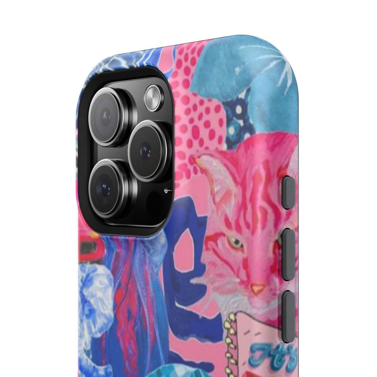 Vibrant Galaxy Collage Phone Case
