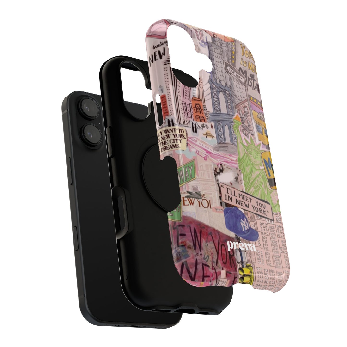 New York Collage Phone Case