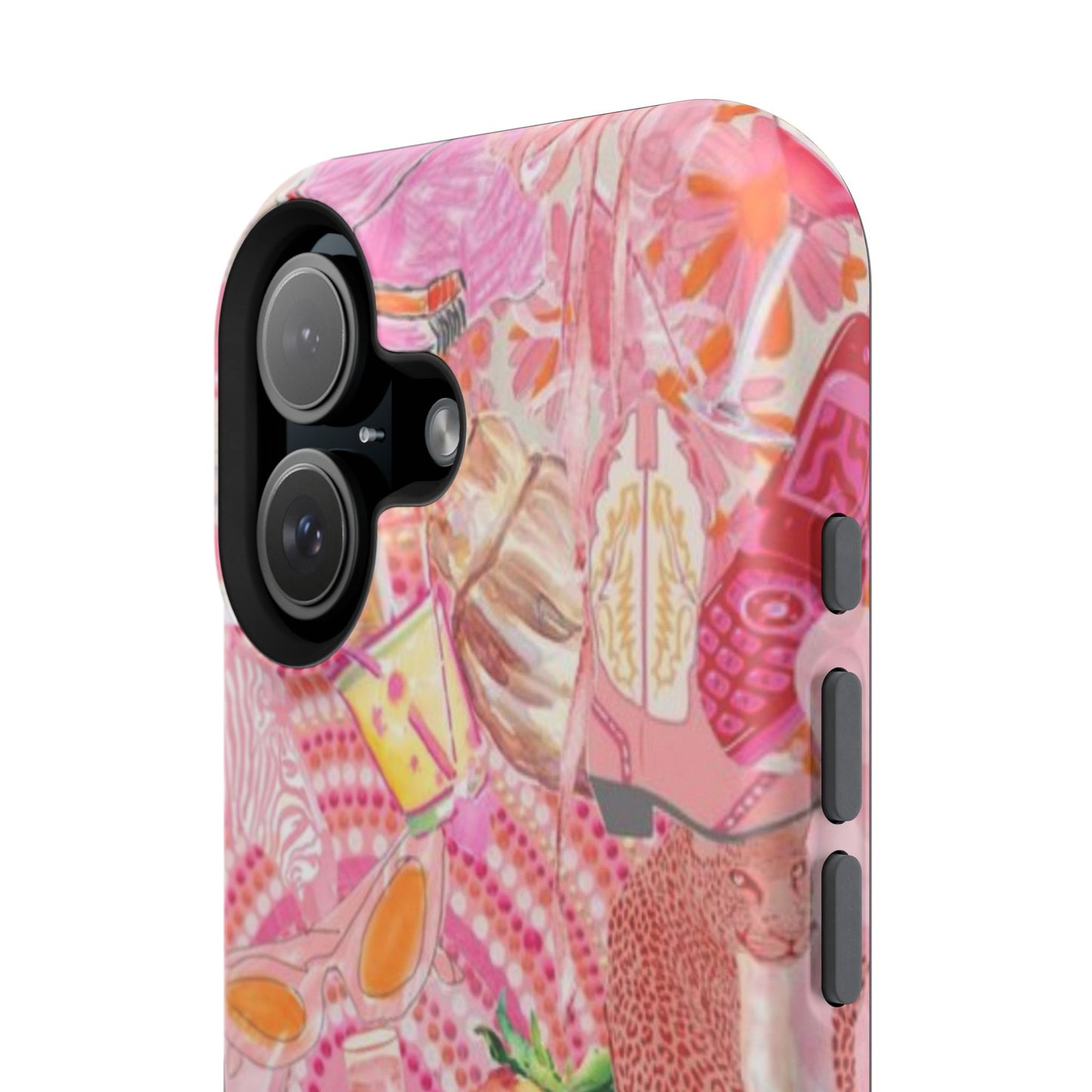 Pink Collage Phone Case