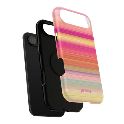 Pastel Stripe Rays Phone Case