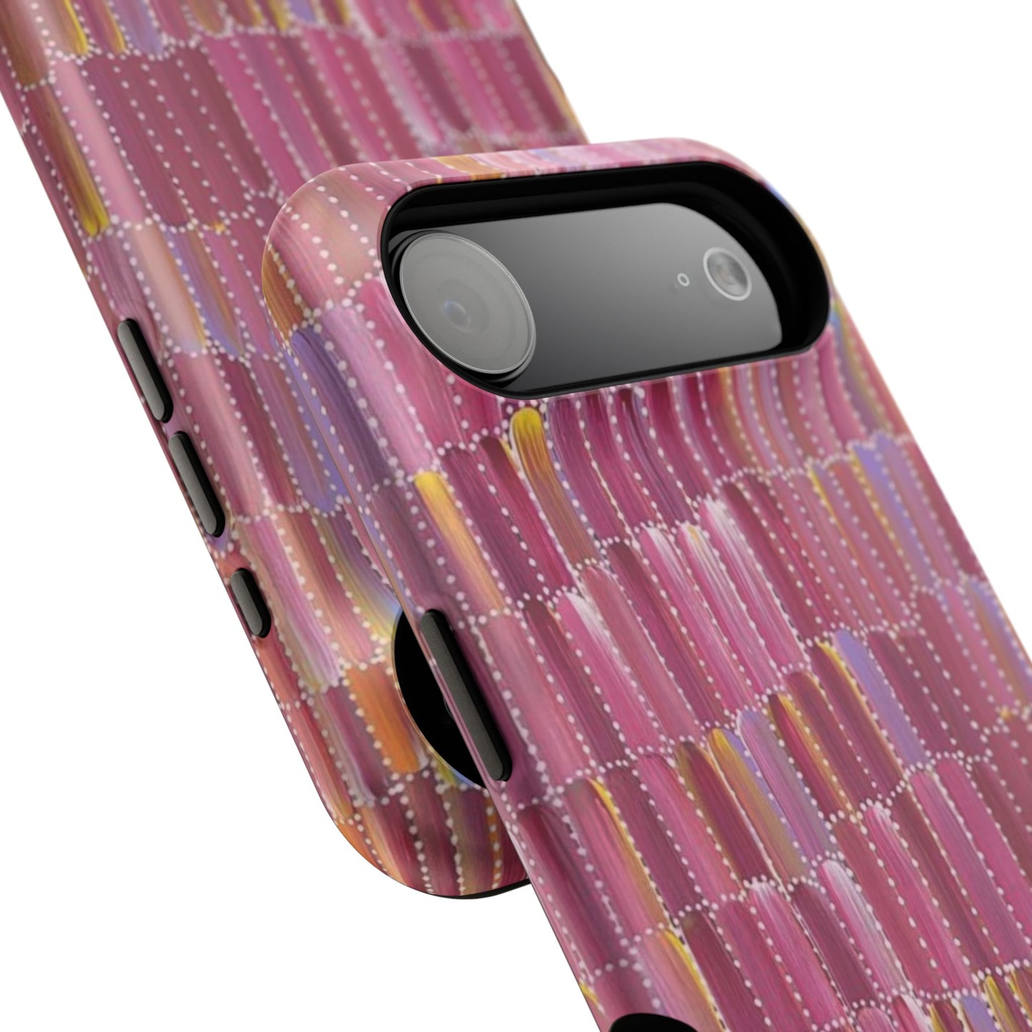 Pink Brushstroke Phone Case