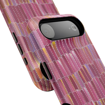 Pink Brushstroke Phone Case