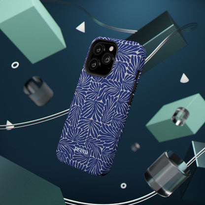 Blue Abstract Greek Phone Case