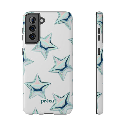 White Starburst Phone Case