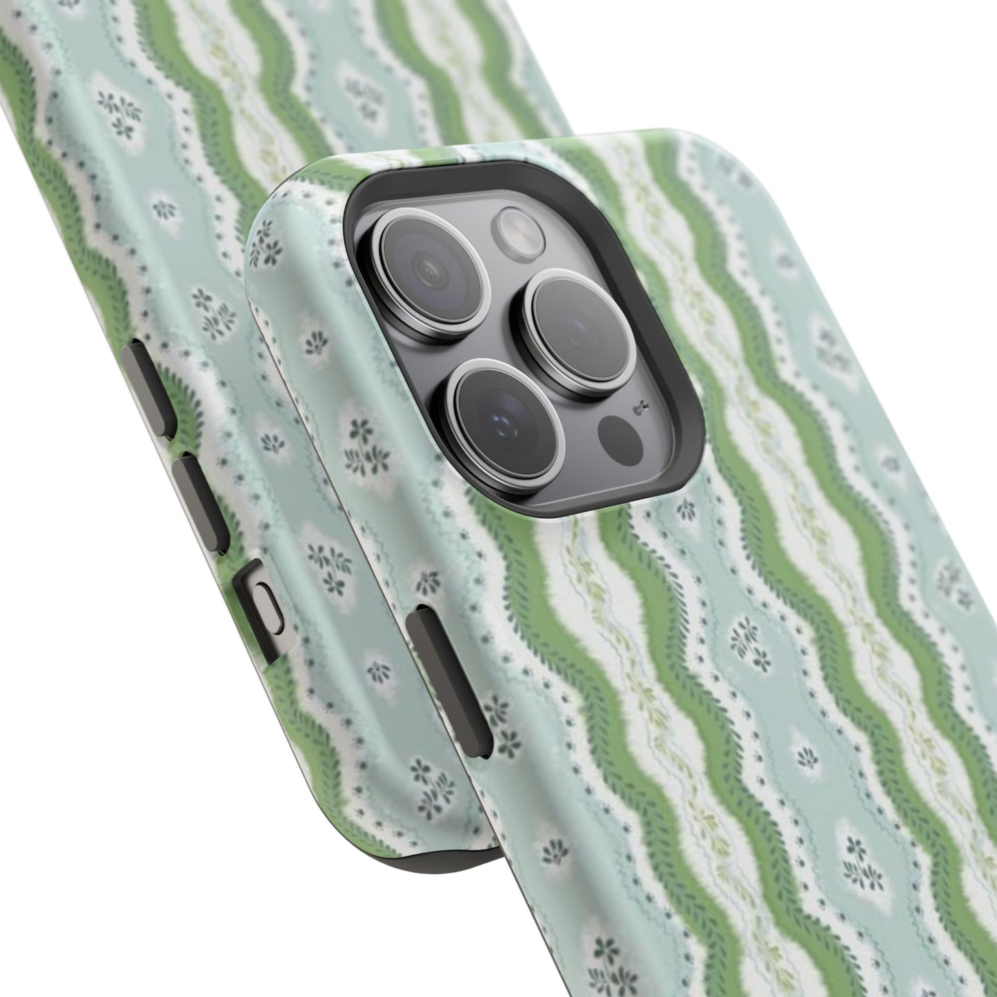 Green Waves Phone Case
