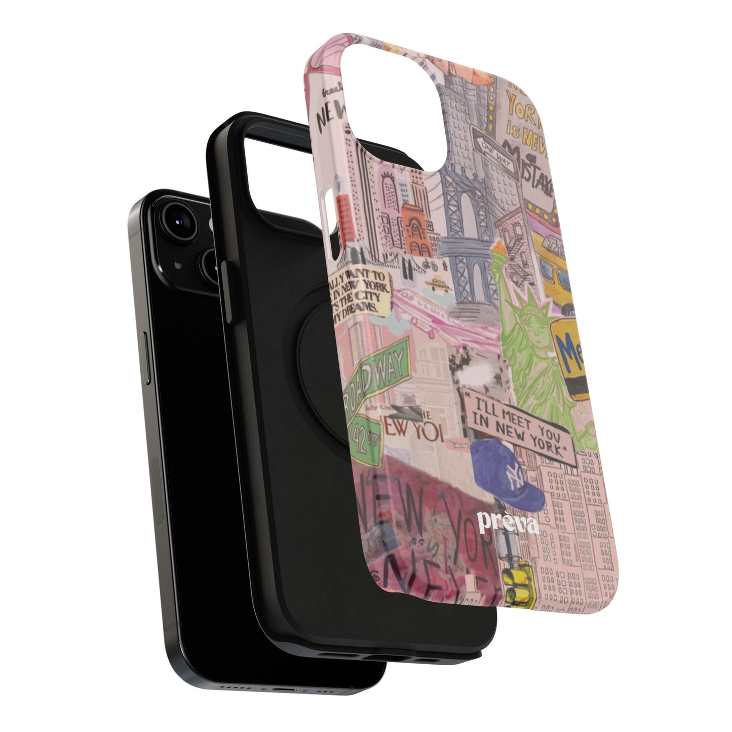 New York Collage Phone Case